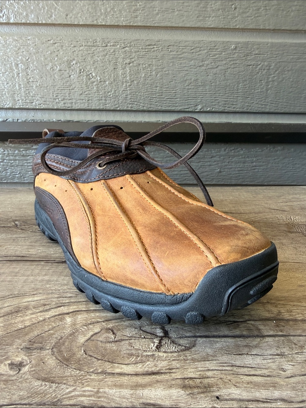 Polo Sport by Ralph Lauren Men's Brown Leather Rain & Snow Boots size 13 - Picture 7 of 11